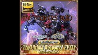 Makers Ruin  MOBIUS Final Fantasy XIV 14 multiplayer MP event  Ultima Weapon  HiRes audio [upl. by Heathcote]