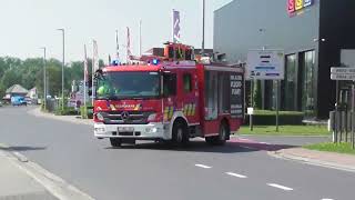 BRANDWEER STEKENE AUTOPOMP NAAR INTERVENTIE  geannuleerd [upl. by Nileak]