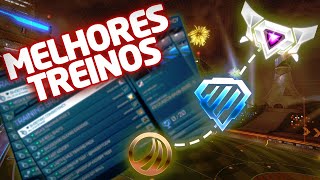 TREINOS ESSENCIAIS para MELHORAR e SUBIR de rank no Rocket League  CHUTES SAVES E AÉREOSAERIALS [upl. by Enetsuj]