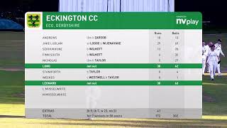 Eckington CC 1st v Chesterfield 1st [upl. by Anual]