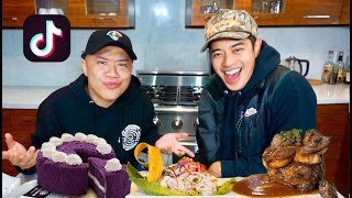 MUK BANG  Bougie Filipino Food with Brian Puspos  Did TikTok Dances Ruin REAL Dancing [upl. by Goulden]