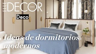 Ideas para dormitorios modernos consejos de decoración  DecoraciónTV [upl. by Etnoved680]