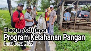 PROGRAM KETAHANAN PANGAN DANA DESA TAHUN 2022 DESA ADIJAYA [upl. by Ener247]