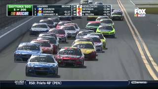 NASCAR Sprint Cup Series Daytona 500 2015  Inicio de carrera [upl. by Oicaroh]