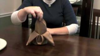 Napkin Folding [upl. by Ansilma620]