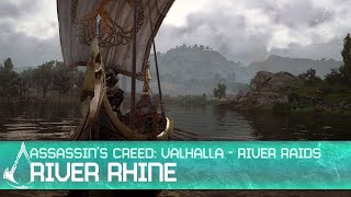 Assassins Creed Valhalla  All Activities in River Rhine River Raids Arc Quest [upl. by Lazor739]