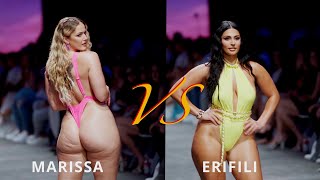 Erifili Sfakianakis VS Marissa Dubois  Miami Swim Week 2023 [upl. by Aldora]