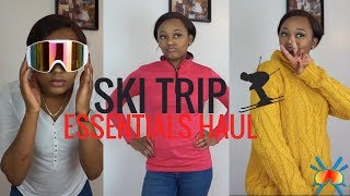 BUDGET SKI TRIP ESSENTIALS HAUL [upl. by Jessalin]