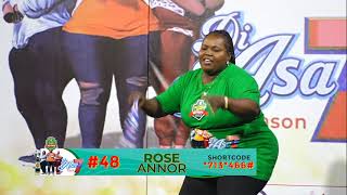 NUNGUA EDITION OF DI ASA SEASON 7 48 ROSE ANNOR [upl. by Enialem]