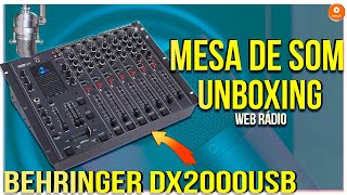 BEHRINGER DX2000USB  UNBOXING [upl. by Dorfman]