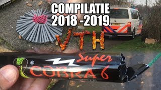 VUURWERK COMPILATIE 2018  2019  1 UUR LANG  VTH [upl. by Ailaro]