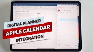 APPLE Calendar amp Digital Planner integration finally [upl. by Thebault]