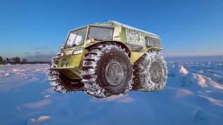 Riding Extreme Sherp at Ice Hummocks [upl. by Riada]