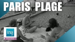 Paris Plage en 1952  Archive INA [upl. by Rehctelf]