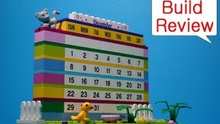 Lego Friends 850581 Brick Calendar  레고 달력 [upl. by Neelhtac644]