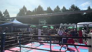 Mansur Dzugiraev Boxclub Redtel rot vs Eren Mirxan Brackwede NRW [upl. by Olenta48]