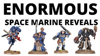 HUGE Space Marine Model Reveals  Jump Assault Primaris New Scouts Terminators and MORE [upl. by Yanttirb]