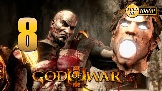 God of War 3 PS3  Boss Helios vs Kratos  Walkthrough Parte 8 Español Gameplay HD 1080p [upl. by Berni]