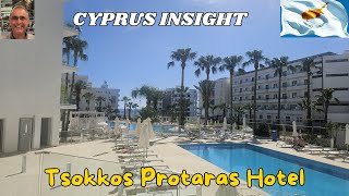 Tsokkos Protaras Hotel Protaras Cyprus  Full Tour Including Room [upl. by Adamis703]