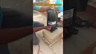 Scroll Compressor  ZR94KCETF5522 Compressor  teacheverythings [upl. by Ronoh]