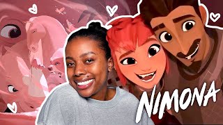 I Watched NIMONA For The First Time And Its The Best Animated Movie Of 2023 ❤️‍🔥 Reaction [upl. by Diad]