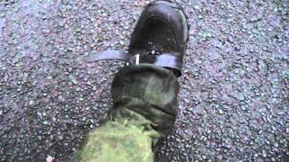 Bushcraft  British Army General Service Gaiters Review [upl. by Grider]