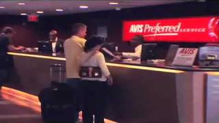 Fort LauderdaleHollywood International Airport FLL  Finding Your Way to the Avis Counter [upl. by Reace]