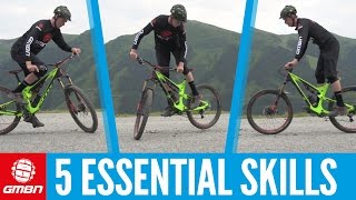 Five Essential Skills To Master On Your Mountain Bike [upl. by Ahsenhoj]