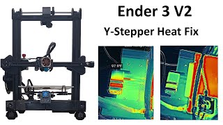 Ender 3 V2  The Reason Why Your YStepper Motor is Crazy Hot and How to Fix It without VREF Tweaks [upl. by Maibach]