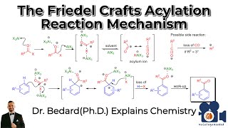 The Friedel Crafts Acylation Reaction Mechanism [upl. by Durman]