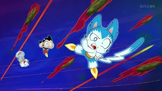 Go Astro Boy Go 2019 Episode 03 Highlight Flying Meatballs [upl. by Bronk551]