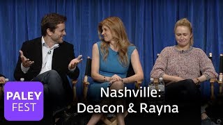 Nashville  Connie Britton and Charles Esten on Deacon and Raynas Special Relationship [upl. by Anirdna714]