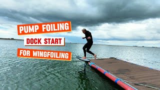 Can dock start improve your speed in wingfoiling [upl. by Sutsuj]