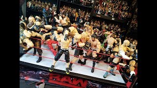 WWE ROYAL RUMBLE ACTION FIGURE MATCH [upl. by Saixela]