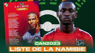 LA LISTE DE LA NAMIBIE FUTUR ADVERSAIRE DU MALI POUR LA CAN2023 [upl. by Rains]