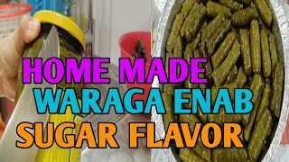 HOME MADE WARAGA ENAB SUGAR FLAVOR yummyfood kuwait [upl. by Alderman490]