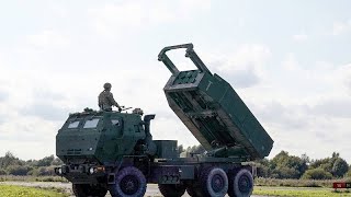 NATO im Baltikum Übungen mit HIMARSystemen in Lettland [upl. by Manly725]