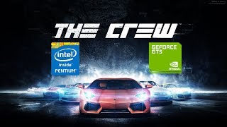 The Crew Low End PC  Pentium G4560  GTS 450  8GB RAM 768p [upl. by Arjun]