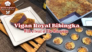 Vigan Royal Bibingka with a twist of Ube Mcapuno bibingka royalbibingka kakaningpinoy [upl. by Inglis818]