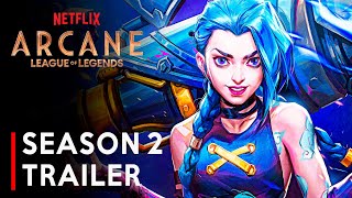 Arcane Season 2  SEASON 2 PROMO TRAILER  Netflix  arcane season 2 trailer [upl. by Konikow]