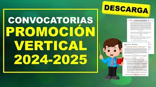 Descarga las convocatorias del proceso de Promoción Vertical 20242025 USICAMM [upl. by Eldreeda]