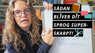 Hvordan bliver dit sprog skarpt [upl. by Fachini]