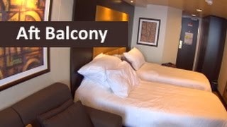 MSC Divina Cabin 13222 AFT BALCONY Detailed TOURWalkthrough [upl. by Donela397]