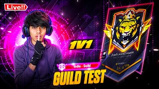 FREE FIRE LIVE 😎 1v1 GUILD TEST  TEAM CODE GIVEAWAY  freefirelive gyangaming nonstopgaming [upl. by Bridge]