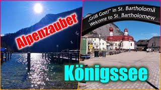 AlpenRoadtrip zum Königssee  alpen roadtrip  🚗 ⛰️ 🏨 🚢  capcut königssee alpenliebe [upl. by Tjon]