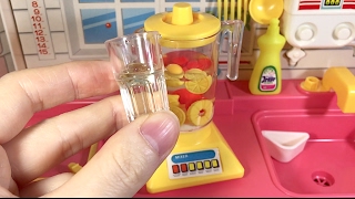 Mini kitchen Toys  Miniature cooking toysASMR  1980 Liccachan kitchen quotNew kitchenquot [upl. by Lathe591]