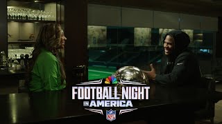 Micah Parsons Sports became an escape from living in chaos FULL INTERVIEW  FNIA  NFL on NBC [upl. by Nunes596]