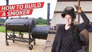 How Custom Barbecue Smokers are Made — How To Make It [upl. by Calva]