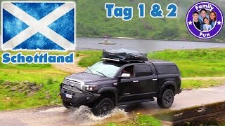 SCHOTTLAND TRIP VLOG Reisebericht Urlaub 2  FAMILY FUN ON TOUR [upl. by Lia223]