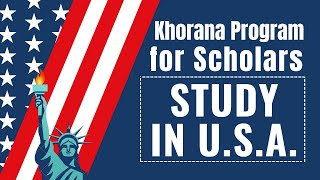 Study in USA Khorana Program for Scholars  Eligibility  How to Apply  allboutresearch [upl. by Ylloh495]